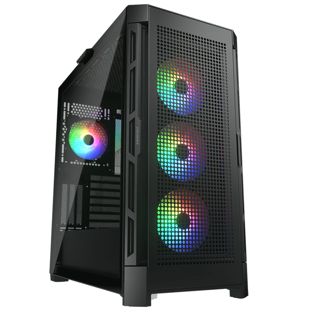 Cougar Airface Pro RGB Black Mid Tower Case with 4 ARGB Fans