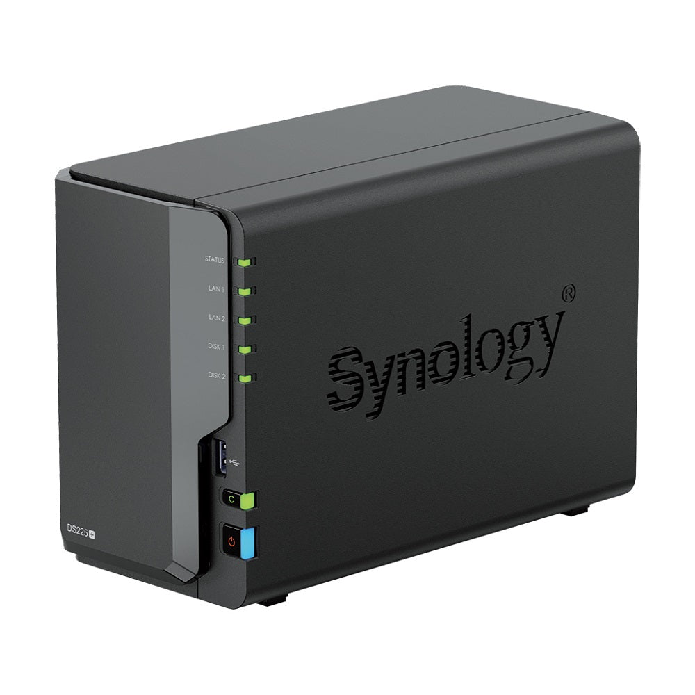 Synology 2-Bay DiskStation NAS for Storage Backup and Sync