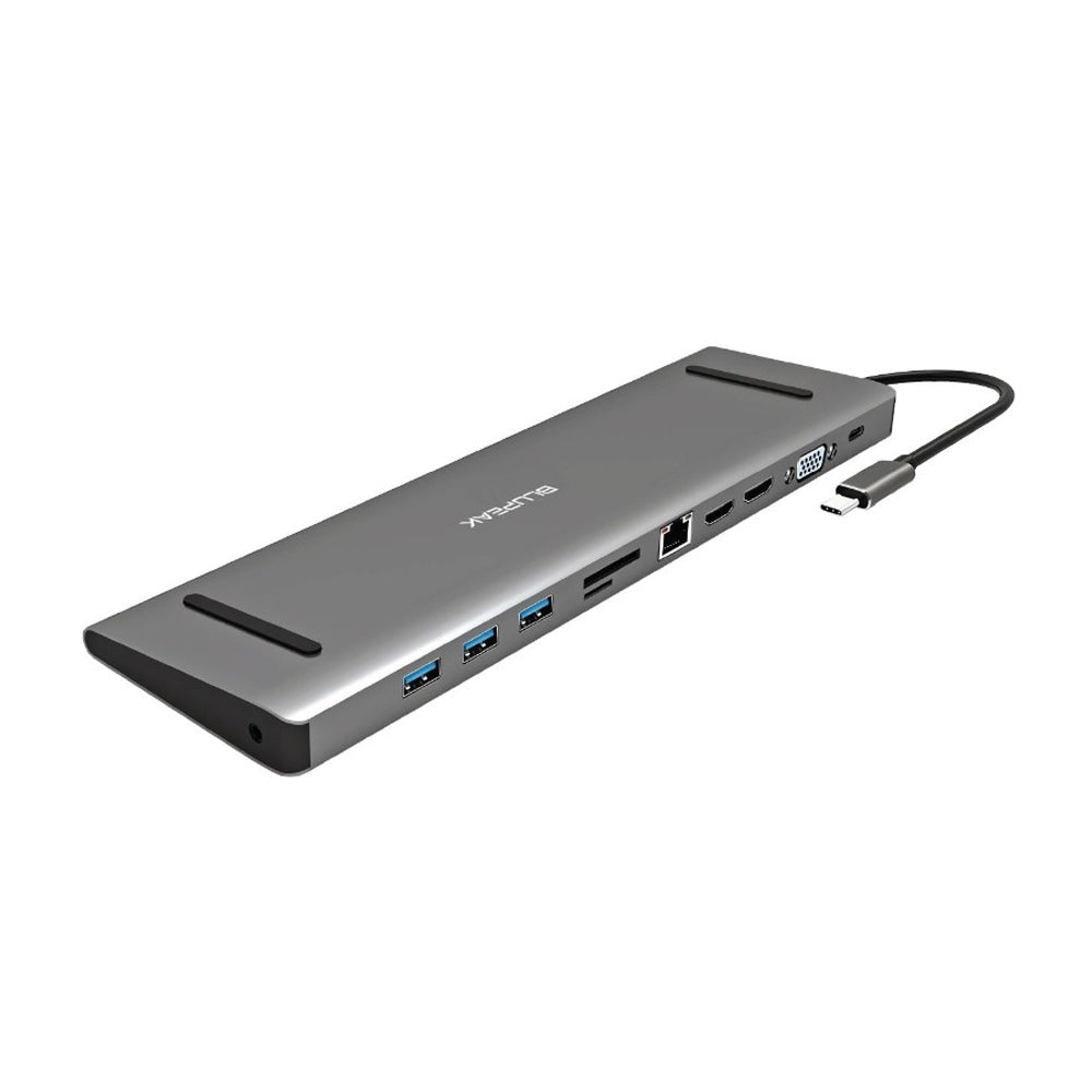 Blupeak USB-C Dock with Power Delivery and SD Card Reader