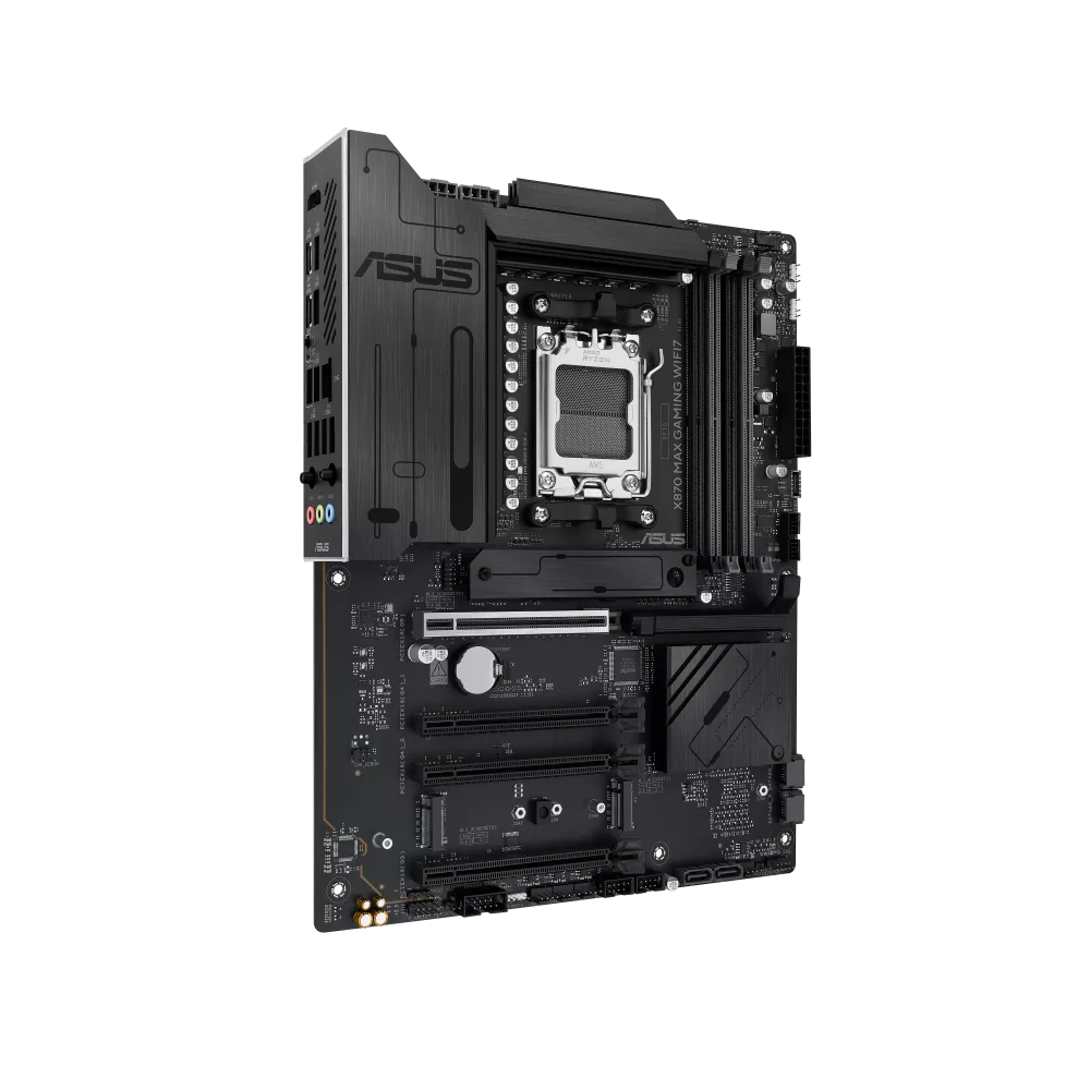 ASUS X870 MAX GAMING WIFI7 AM5 ATX Motherboard - PCIe 5.0 DDR5 BT Ready