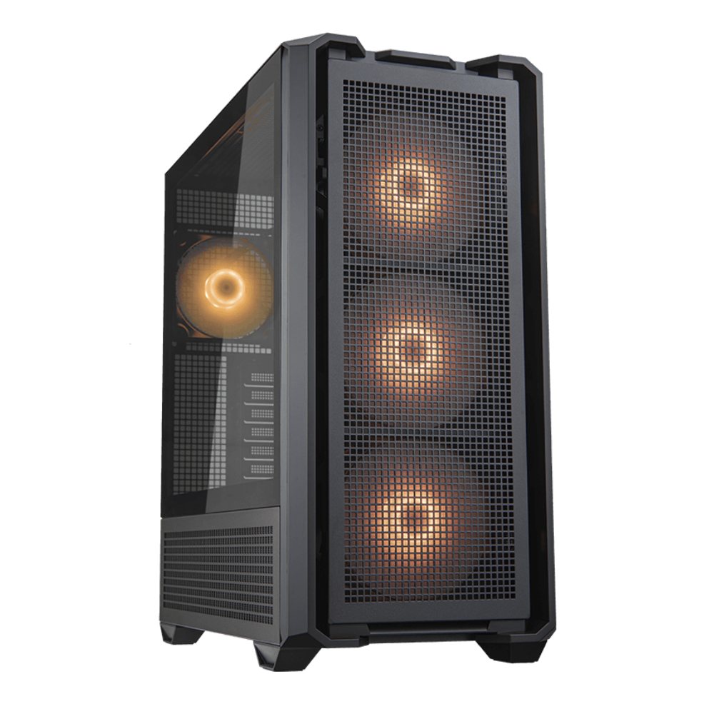 Cougar RGB Black Full Tower PC Case with 4 ARGB Fans