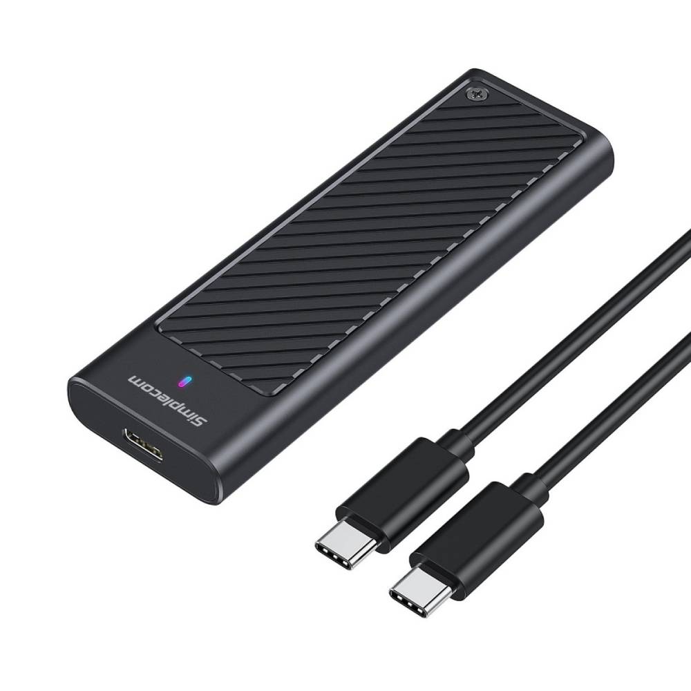 Simplecom SE538 M.2 SSD USB-C Enclosure Dual Protocol 20Gbps