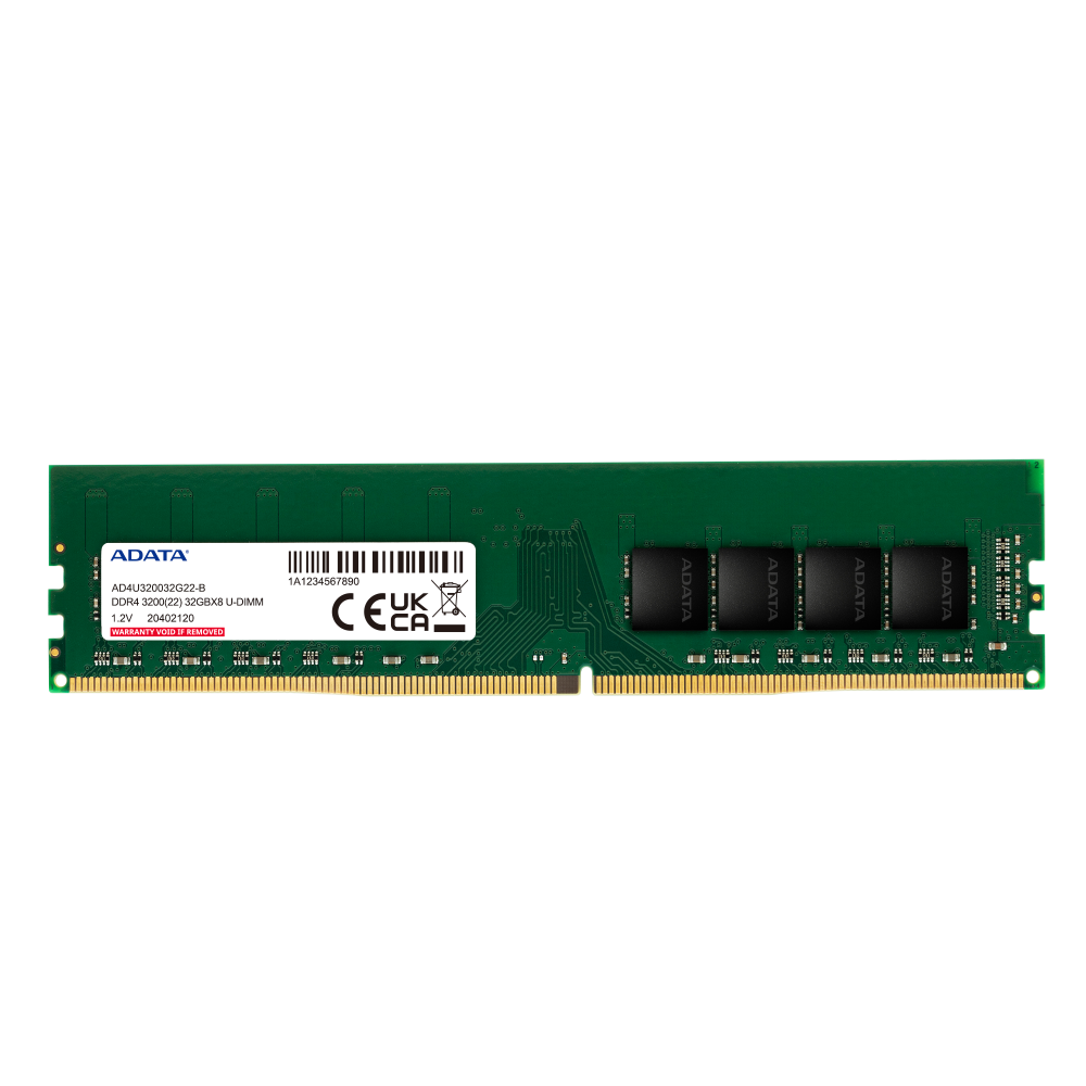 ADATA Premier 16GB DDR4-3200 U-DIMM Desktop Memory