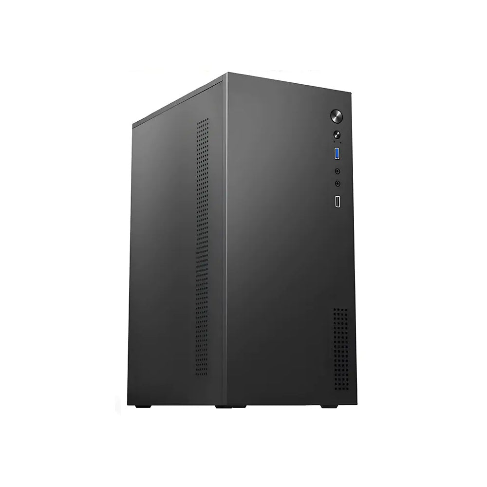 Equites H2 Micro-ATX Steel Case Black with 500W Power Supply