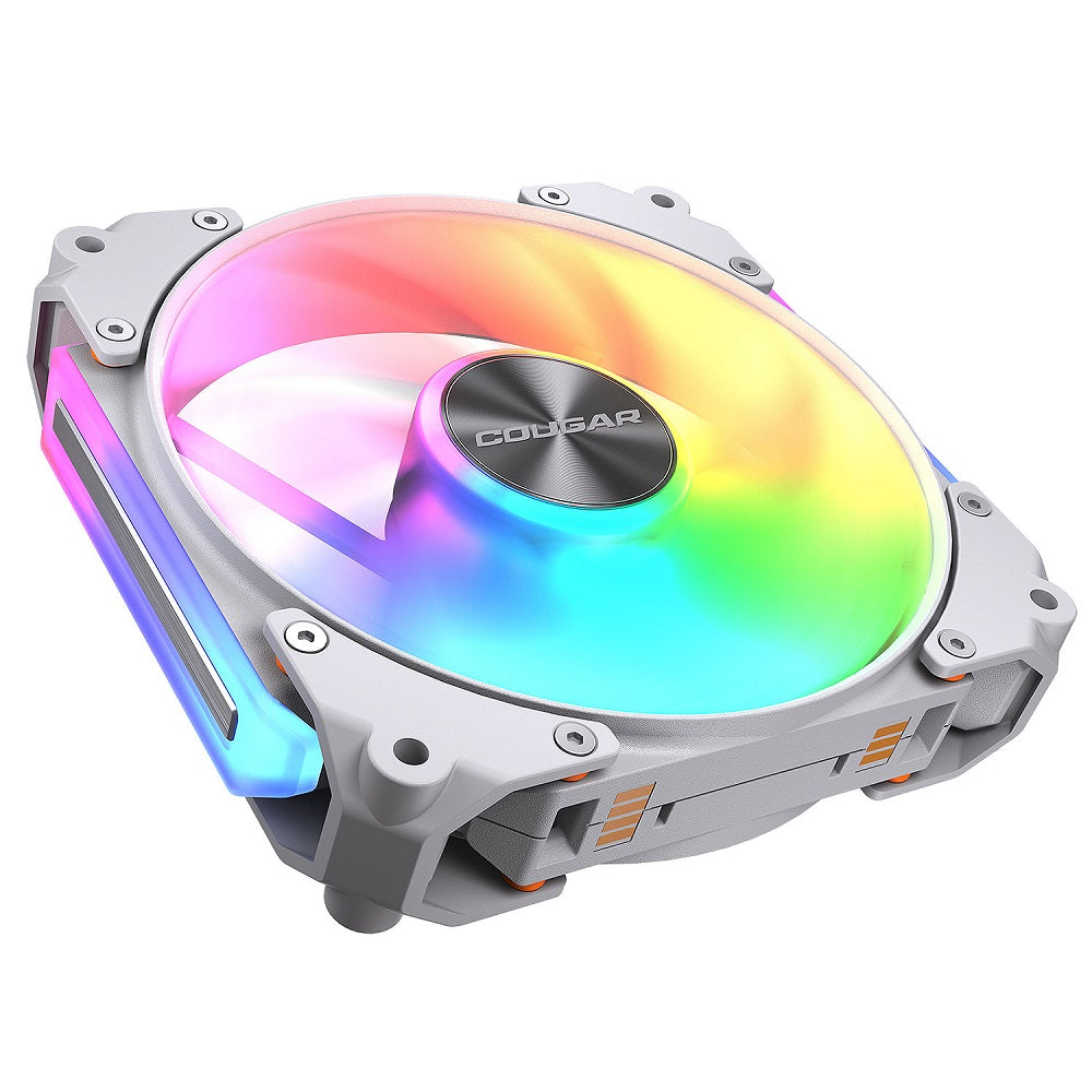 Cougar APOLAR 120 White 120mm Modular ARGB PWM Cooling Fan Single Pack