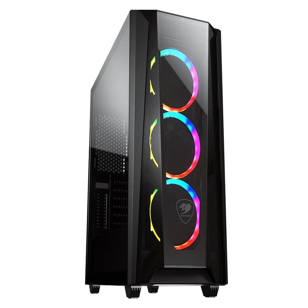 Cougar RGB Mid-Tower Case with 3 ARGB VK120 Fans and Tempered Glass