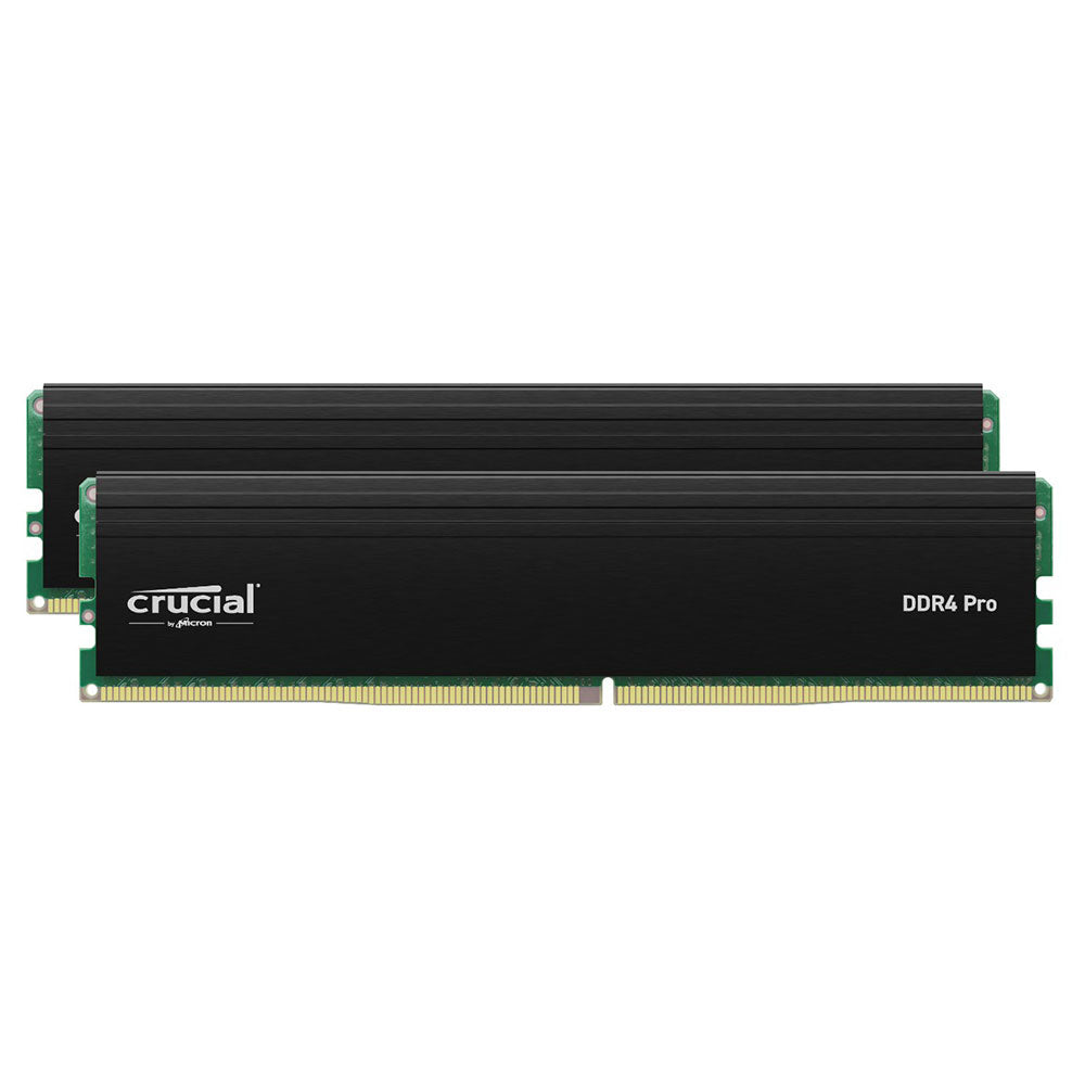 Crucial Pro 32GB (2x16GB) DDR4-3200 UDIMM Desktop Memory Kit