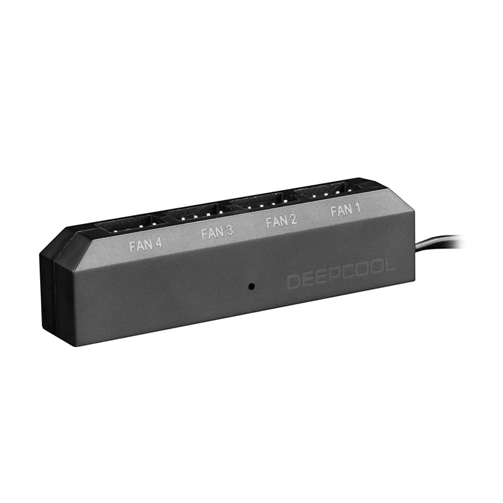 DeepCool FH-04 4-Port PWM Fan Hub for 3-Pin and 4-Pin 12V Fans