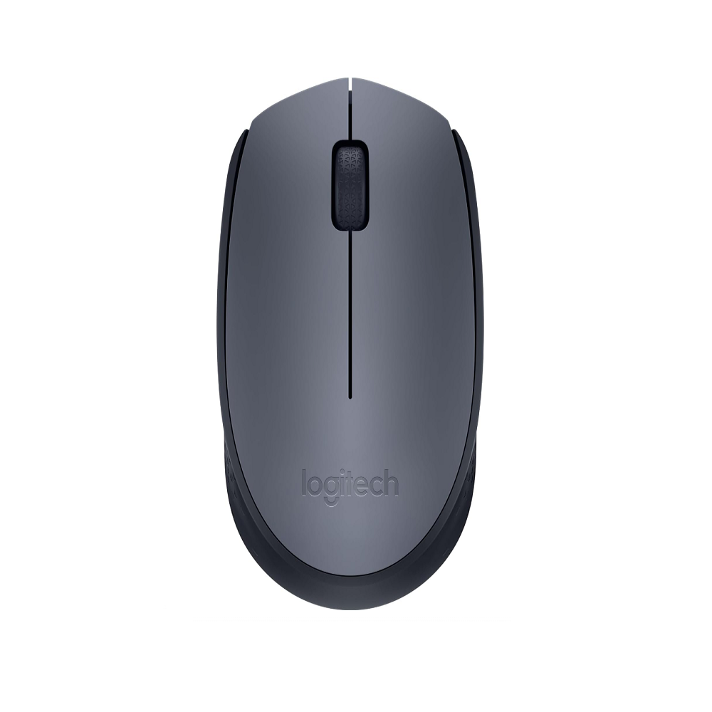 Logitech M170 Compact Wireless Optical Mouse in Grey/Black