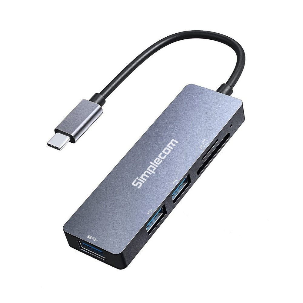 Simplecom USB-C Multiport Adapter with Card Reader