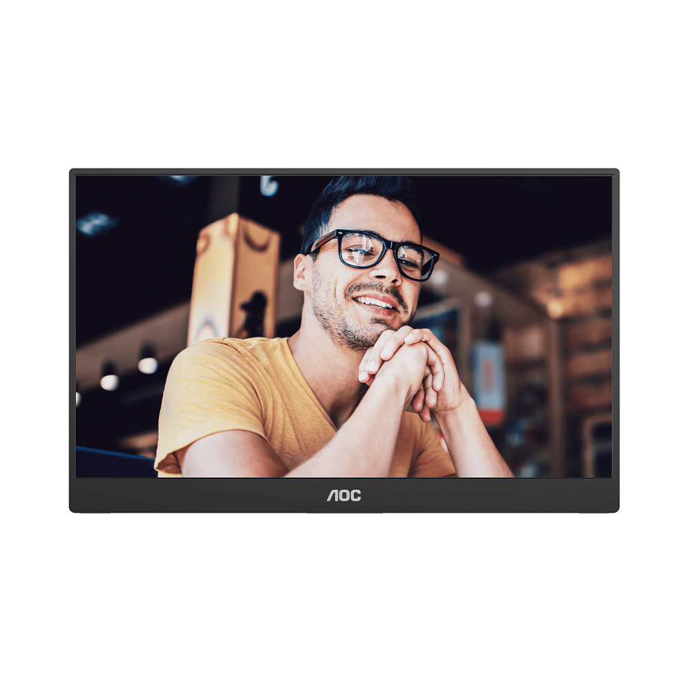 AOC Full HD Portable Monitor with Single Cable USB-C