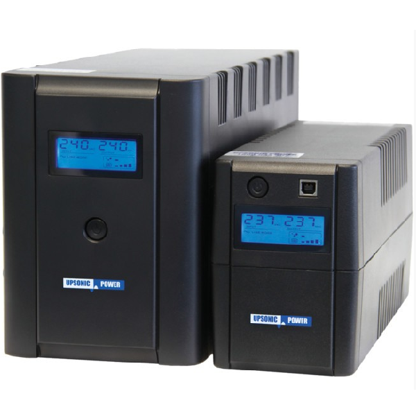Upsonic Power 2000VA 1080W Line Interactive UPS with Modem Phone Surge Protection