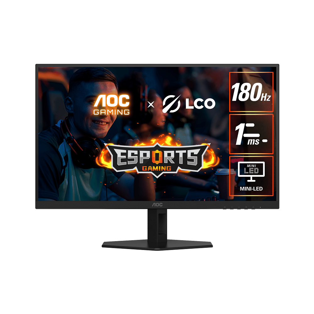 27" QHD Fast VA Gaming Monitor - Mini-LED, 180Hz, DisplayHDR 1000, Quantum Dot