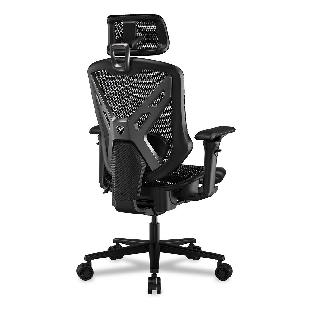 Cougar Speeder Ergonomic Mesh Gaming Chair with Retractable Footrest