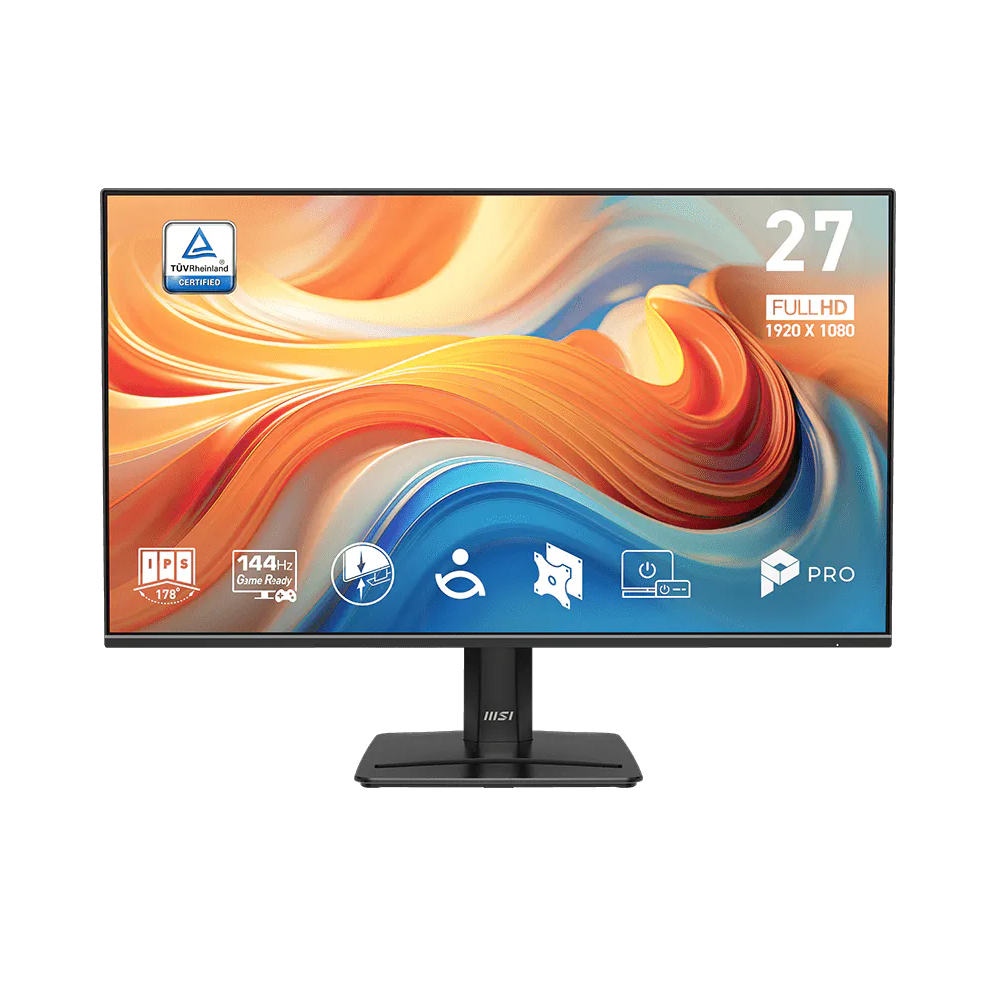 27" IPS FHD Monitor - 144Hz Refresh Rate, Adaptive-Sync, Built-In Speakers