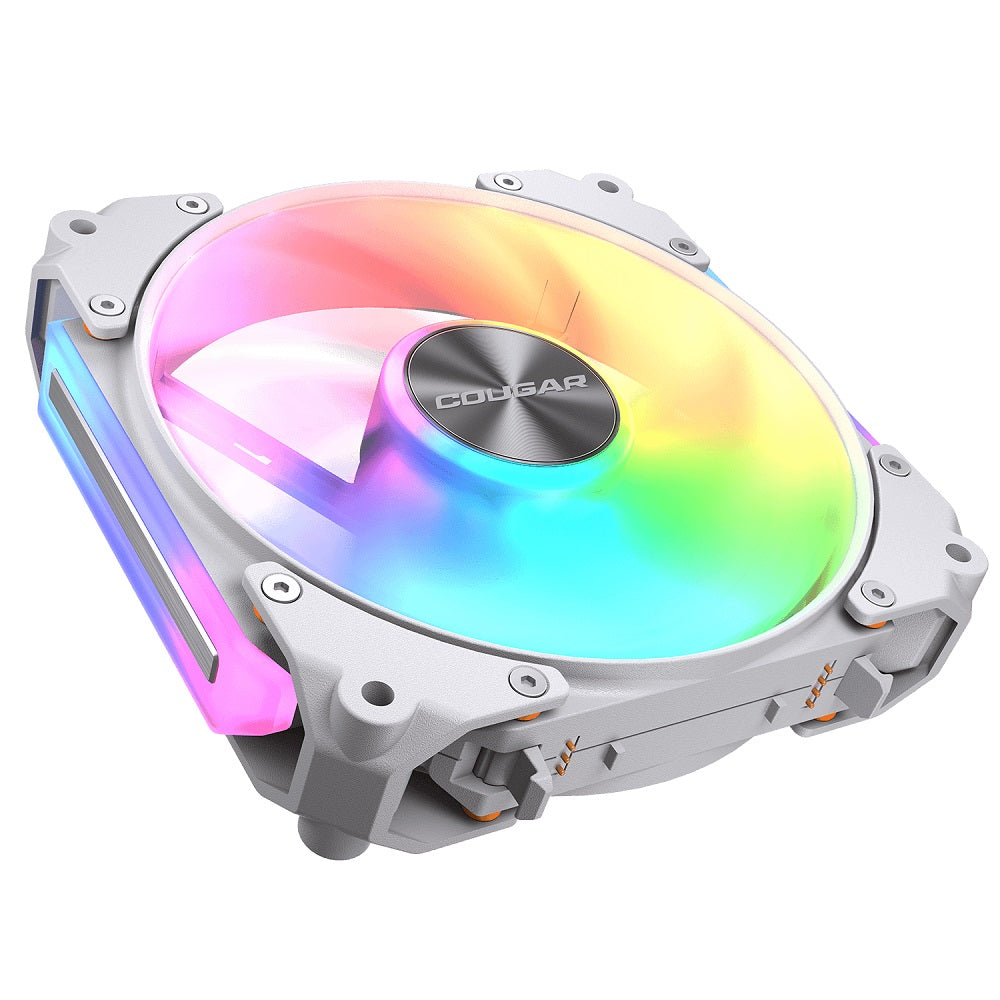 Cougar APOLAR 120 Reverse Blade White 120mm Modular ARGB PWM Fan Single Pack