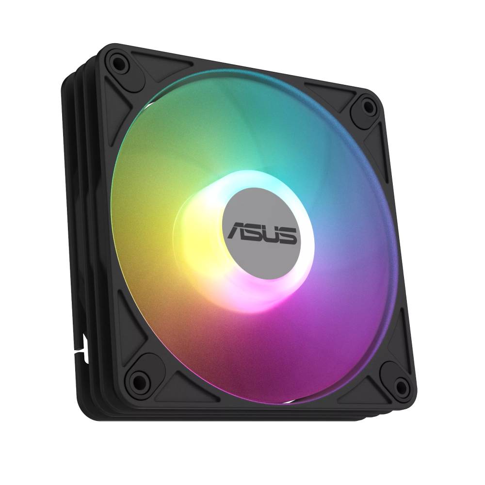 ASUS AR120 PWM ARGB 120mm Cooling Fan 28mm Thick Frame Aura Sync Support