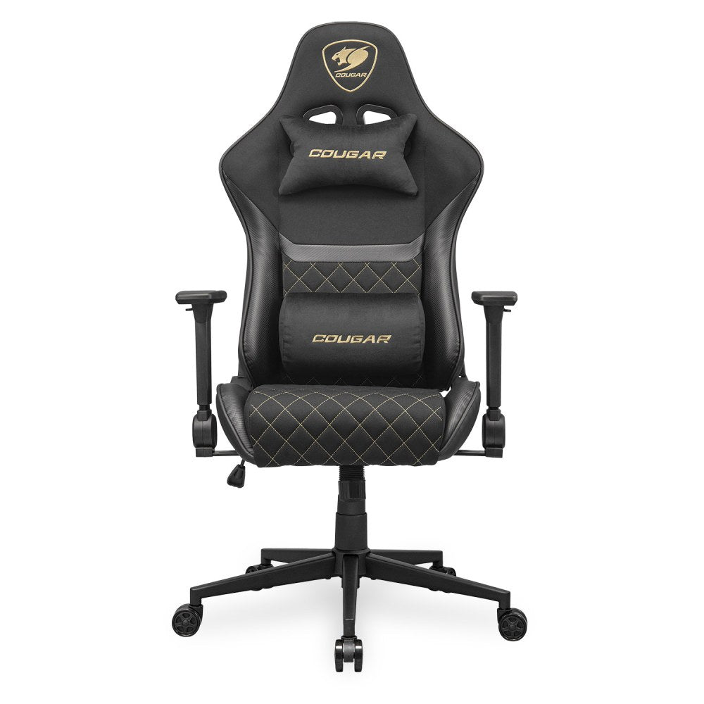 Cougar Armor One V2 Gold Woven Fabric Gaming Chair