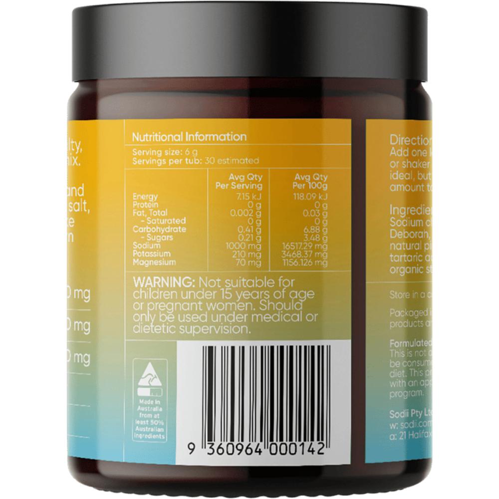Sodii Everyday Hydration Salts 185g