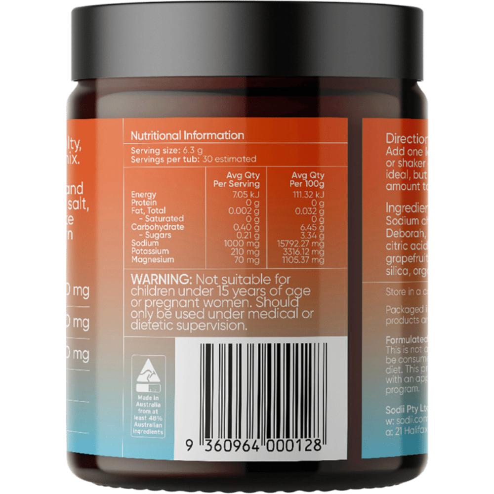 Sodii Everyday Hydration Salts 185g