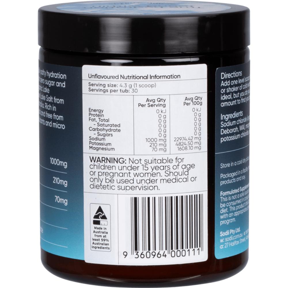 Sodii Everyday Hydration Salts 185g