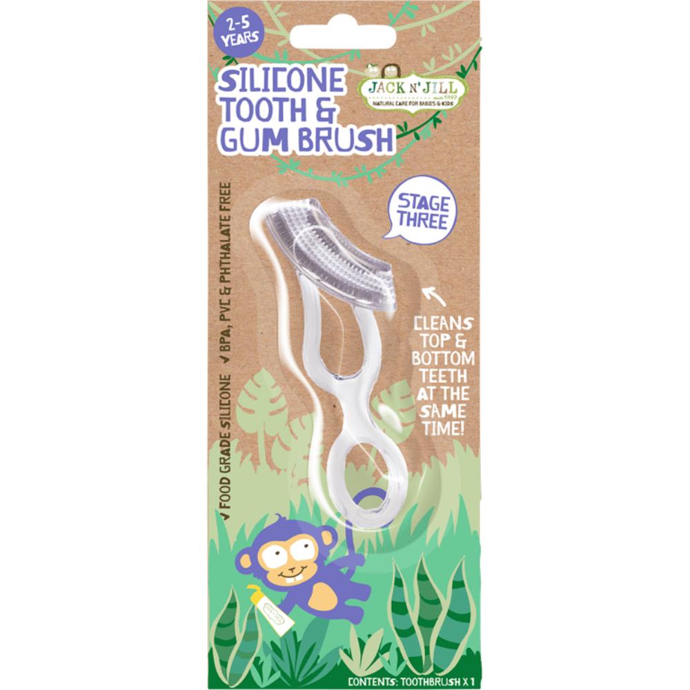 Jack N' Jill Silicone Tooth & Gum Brush x8