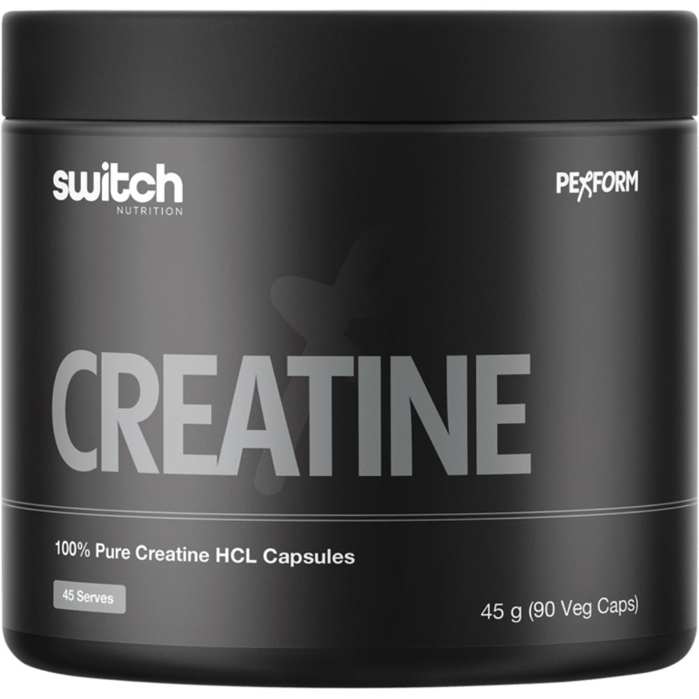 Switch Nutrition Creatine 100% Pure HCL Capsules