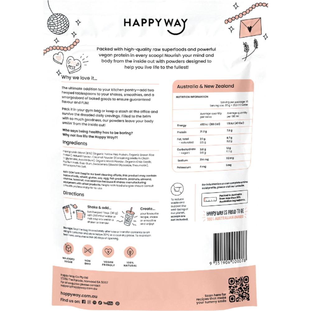Happy Way Pea Protein Powder 500g