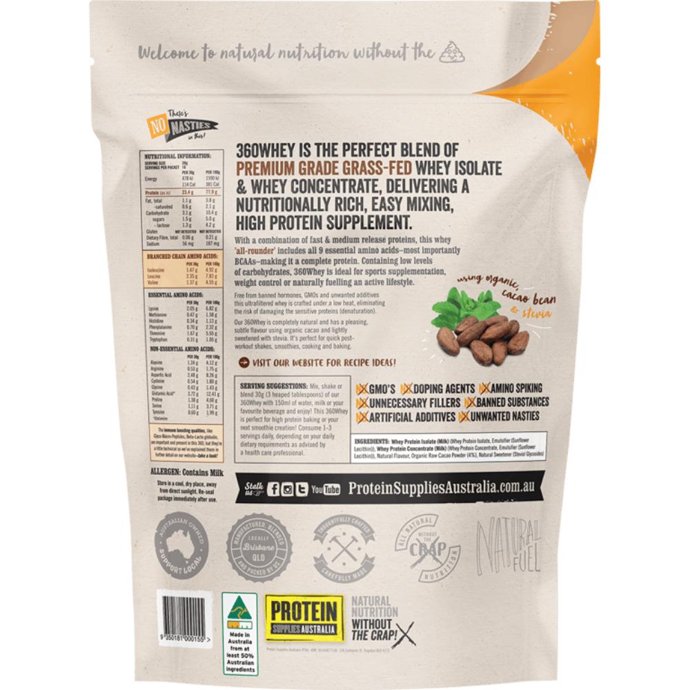 Protein Supplies Australia 360Whey WPI+WPC Combo