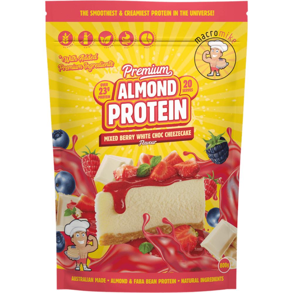 Macro Mike Premium Almond Protein 800g