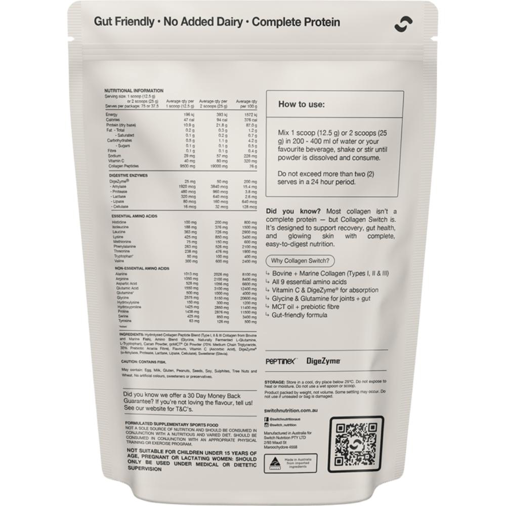 Switch Nutrition Hydrolysed Collagen Protein