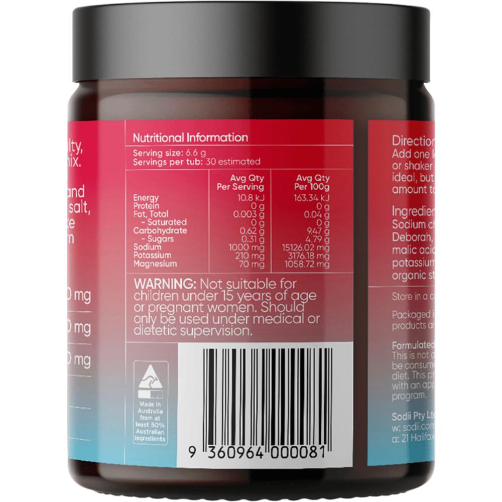 Sodii Everyday Hydration Salts 185g