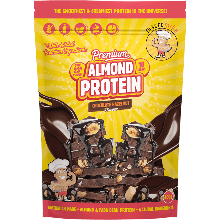 Macro Mike Premium Almond Protein 400g
