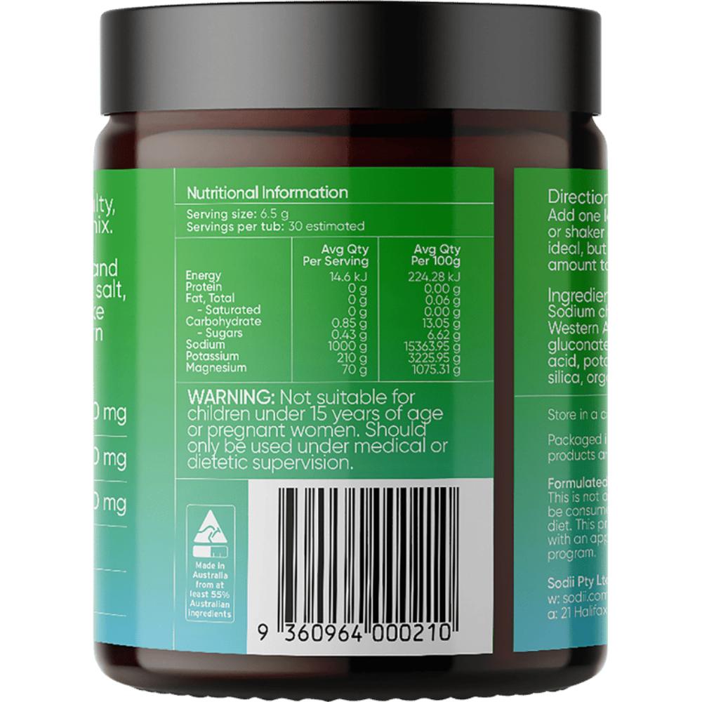 Sodii Everyday Hydration Salts 185g