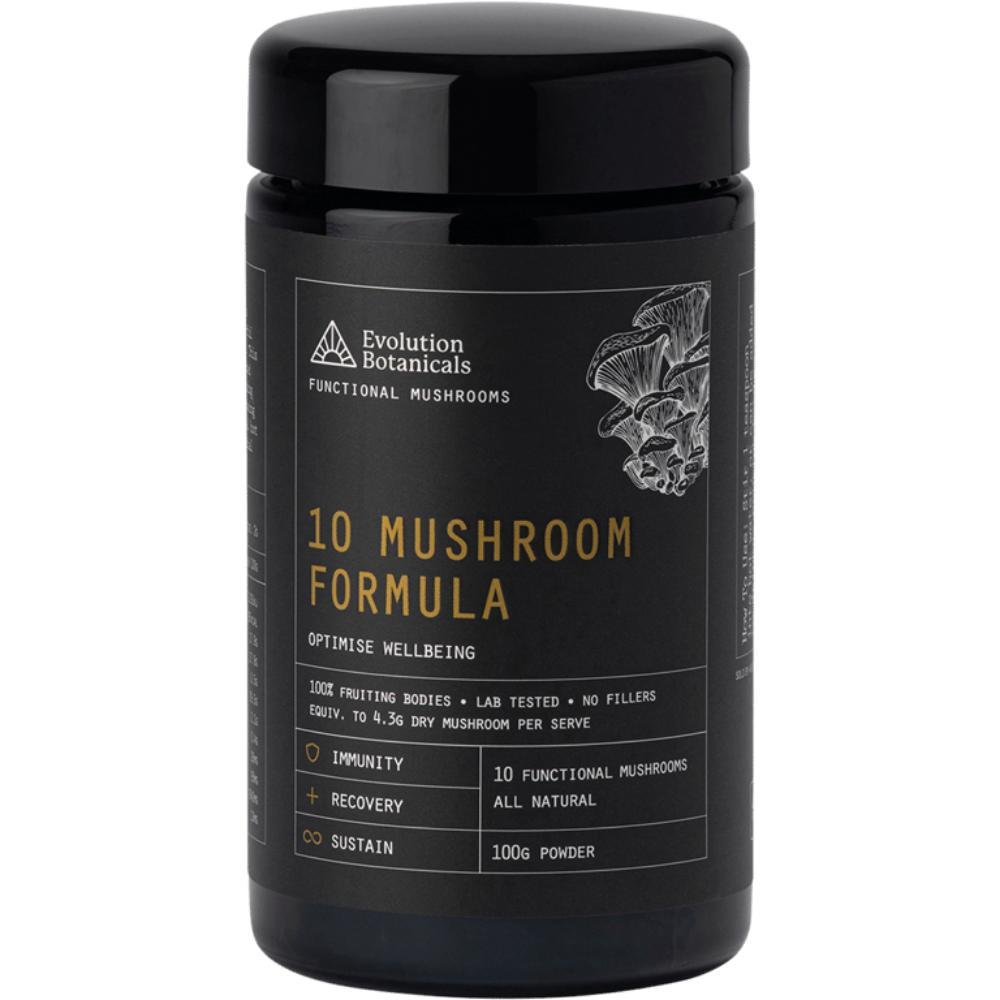Evolution Botanicals 10 Mushroom Formula Optimise Wellbeing