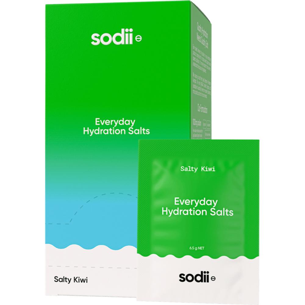 Sodii Everyday Hydration Salts Salt Kiwi 30 Pack