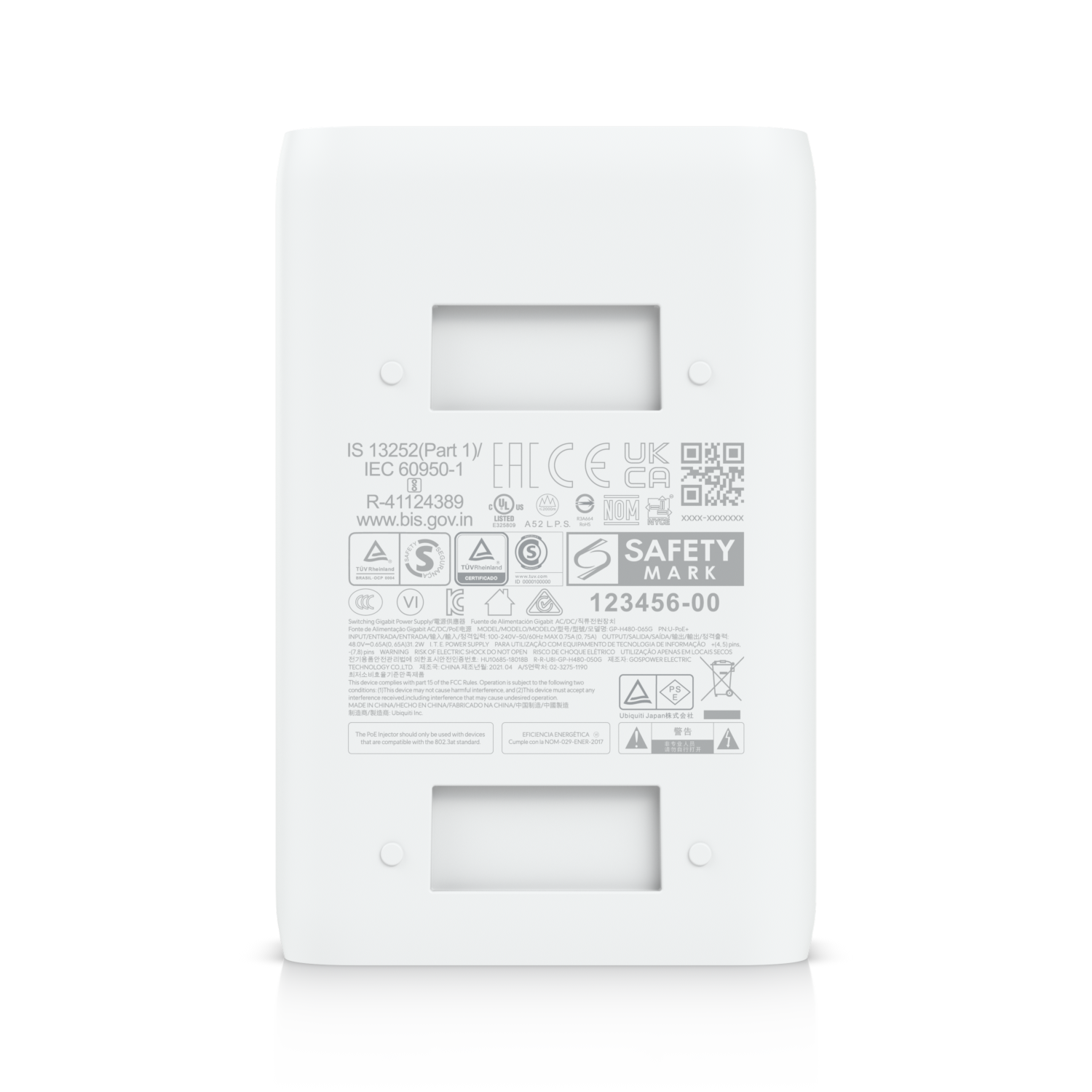 Ubiquiti PoE Plus Adapter 30W Powers UniFi PoE Plus Devices with Gigabit LAN Connection and Surge Protection