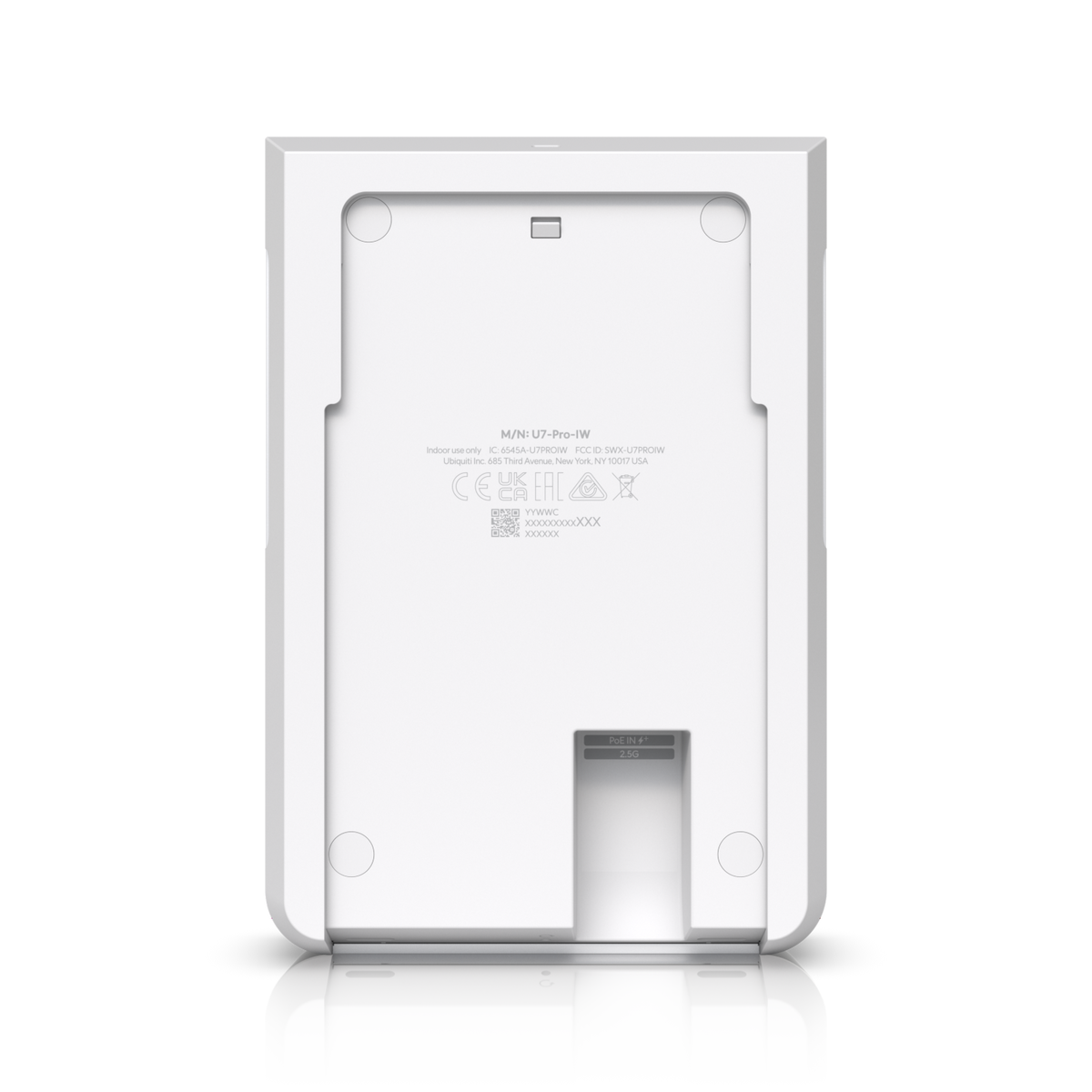 Ubiquiti U7 Pro Wall Mounted WiFi 7 AP with 2.5 GbE Uplink for 300 Plus Devices