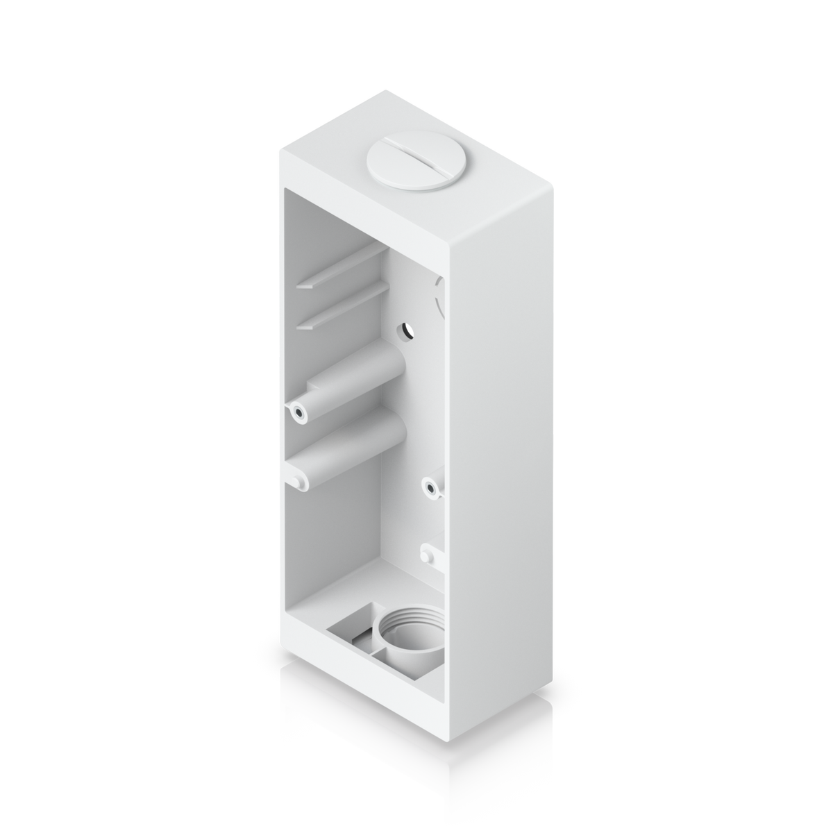 Ubiquiti White Junction Box for UniFi Pro Access Readers Flat Surface Mounting