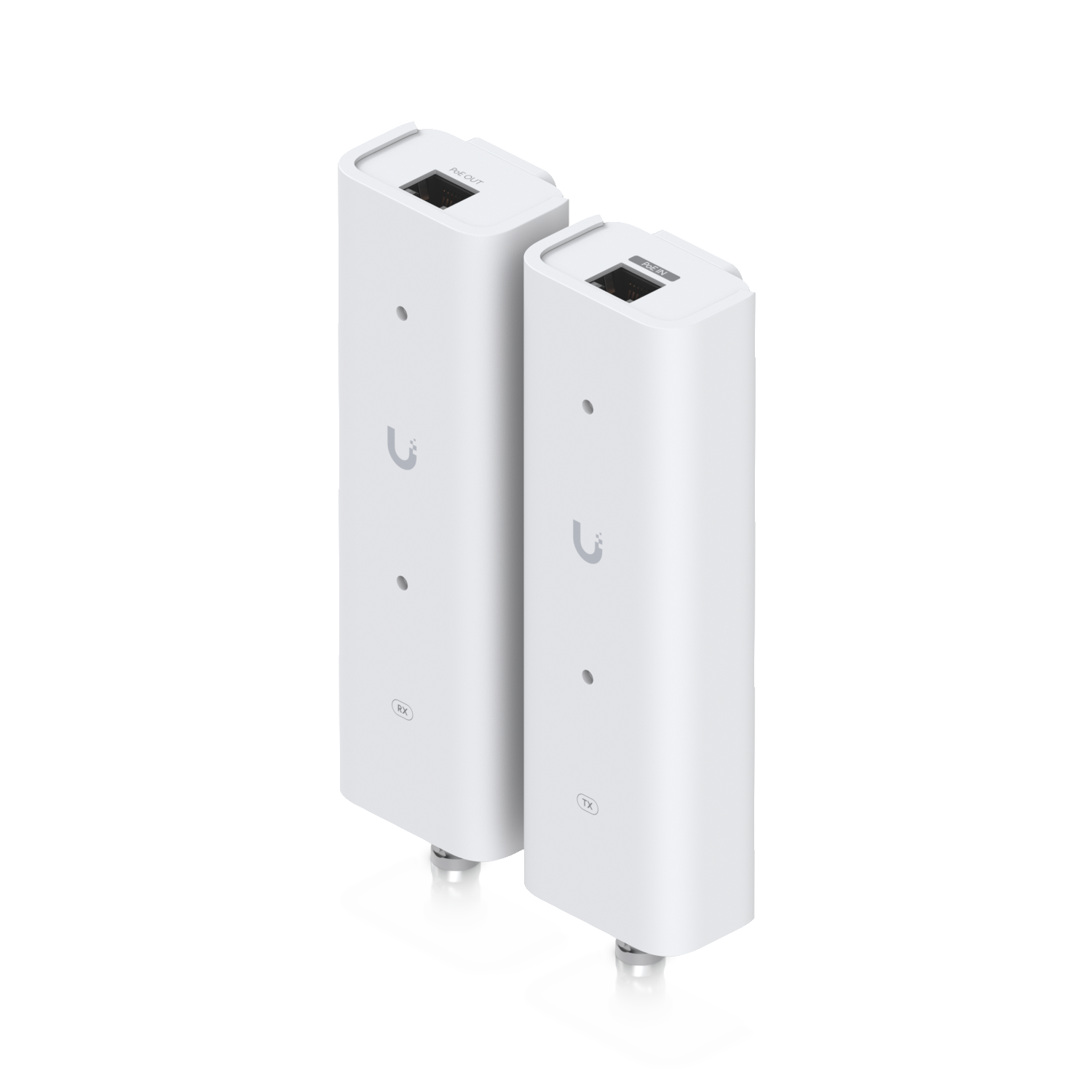 Ubiquiti PoE Extender Pair Extends Power Over 2 Wire or Coaxial Retrofit Setup