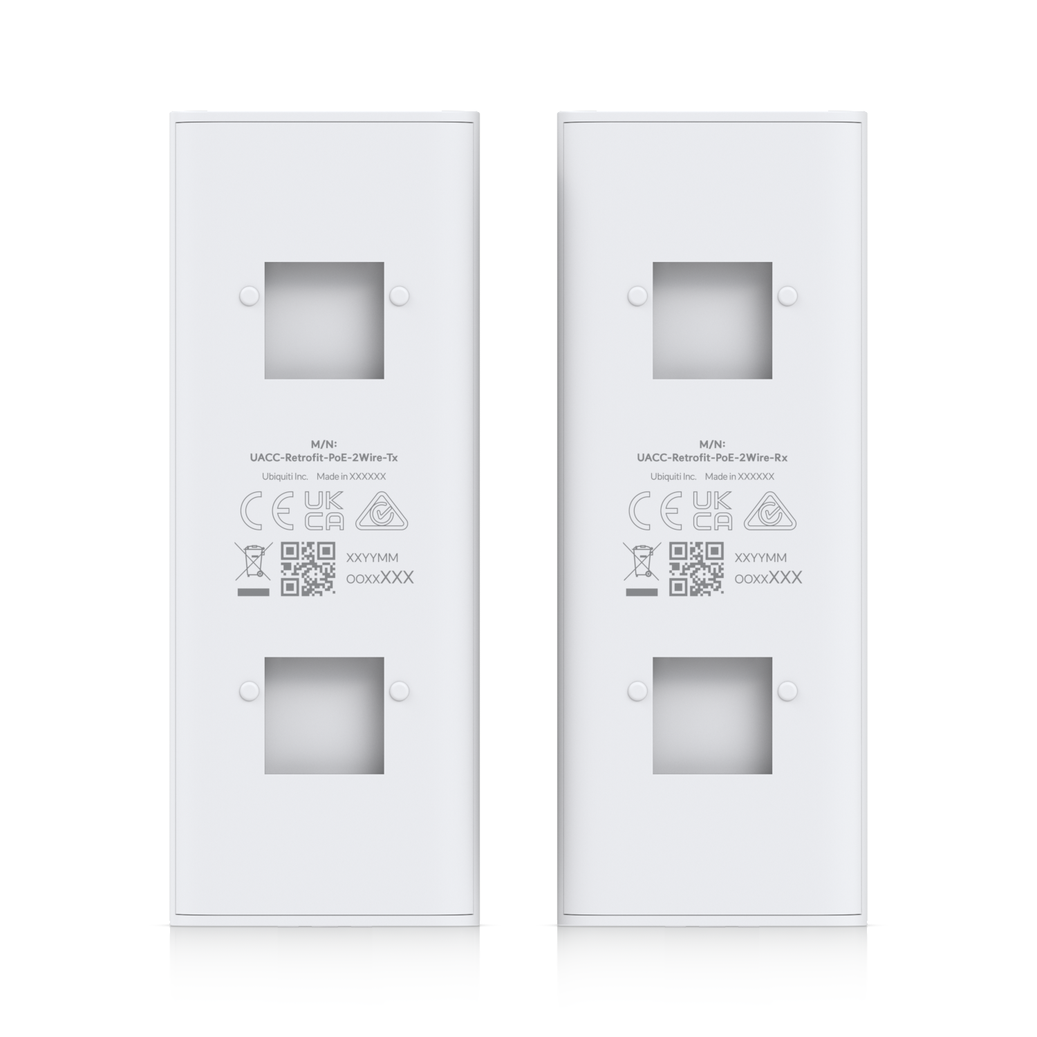 Ubiquiti PoE Extender Pair Extends Power Over 2 Wire or Coaxial Retrofit Setup