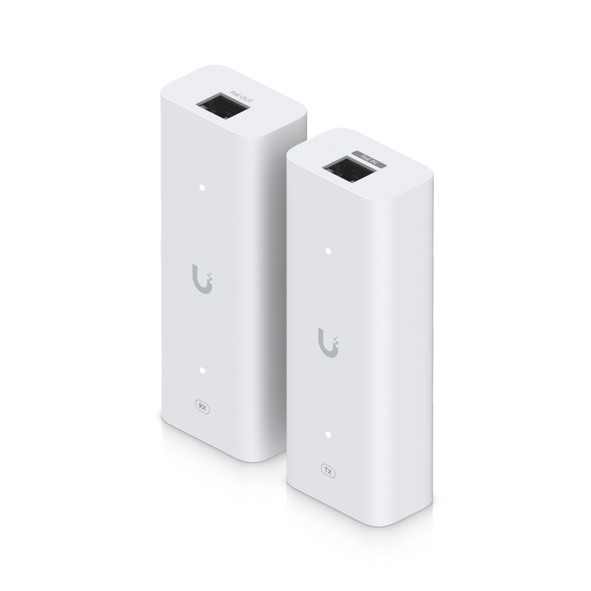 Ubiquiti PoE Extender Pair Extends Power Over 2 Wire or Coaxial Retrofit Setup