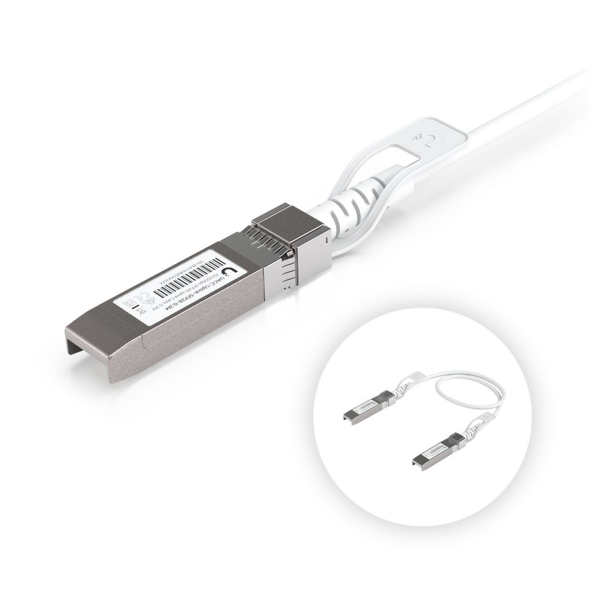 Ubiquiti Uplink Cable Direct Attach 30M with Auto Link Optimization for Seamless 1G SFP 10G SFP+ and 25G SFP28 Interconnects