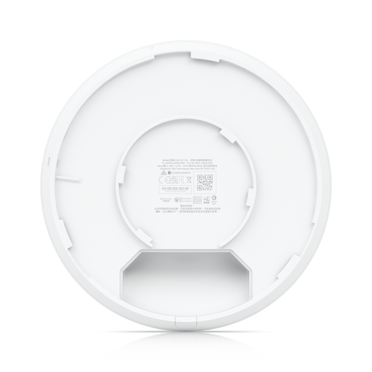 Ubiquiti UniFi AC Pro V2 Indoor and Outdoor Dual Band WiFi 5 Access Point Supporting Networks with PoE Adapter