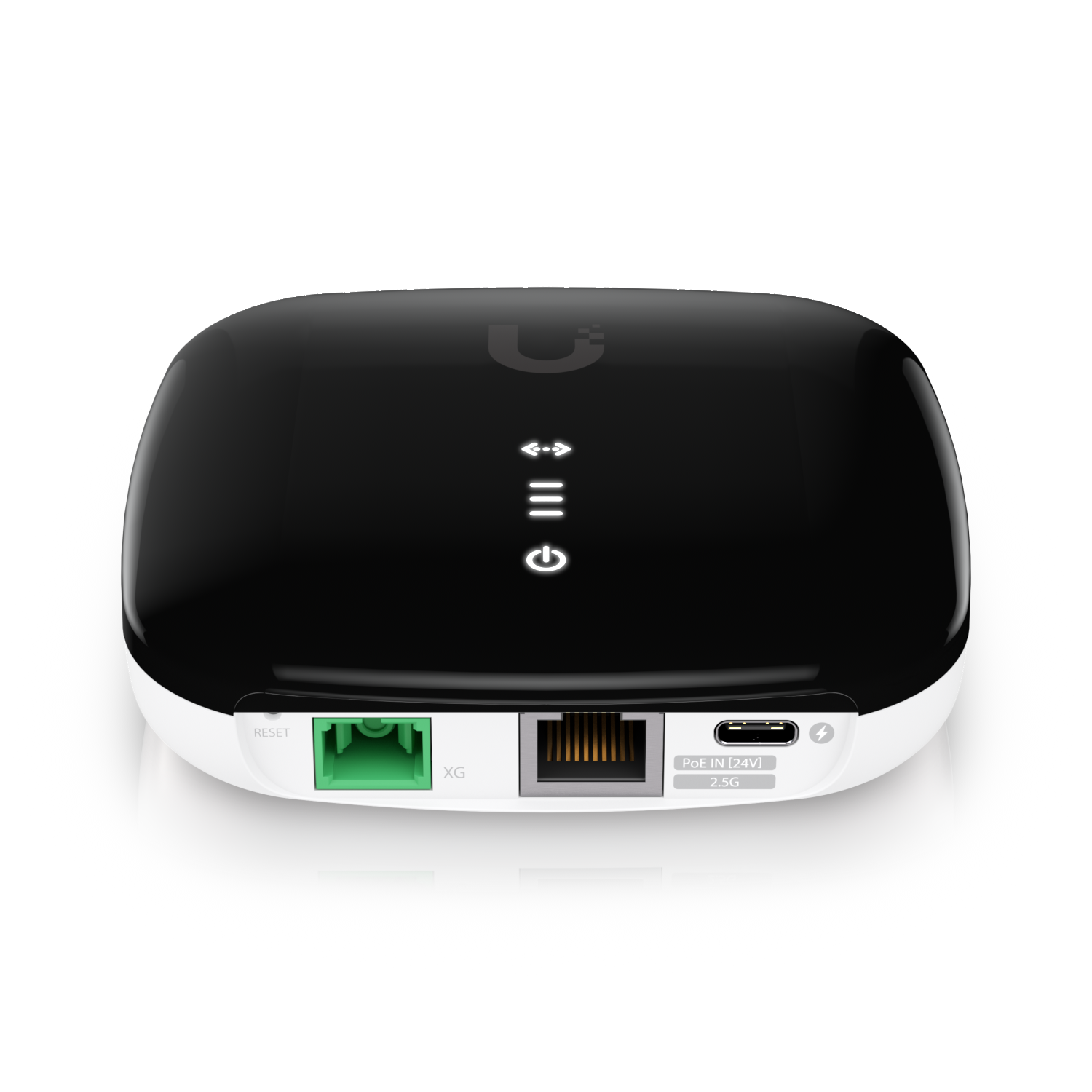 Ubiquiti UISP Fiber XG PON CPE Optical Network Unit Delivering 2.5Gbps Uplink and 10Gbps Downlink Over 20km