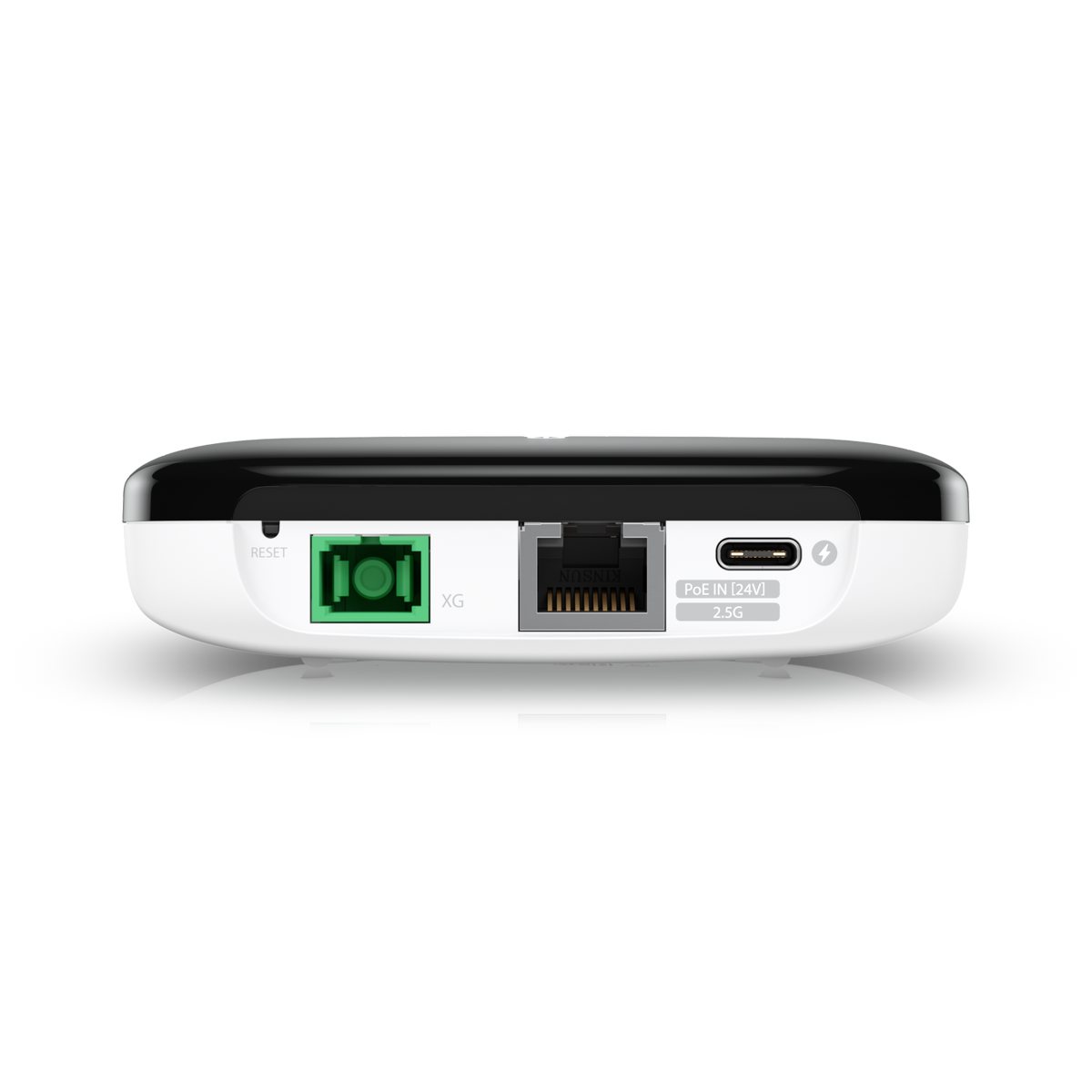 Ubiquiti UISP Fiber XG PON CPE Optical Network Unit Delivering 2.5Gbps Uplink and 10Gbps Downlink Over 20km