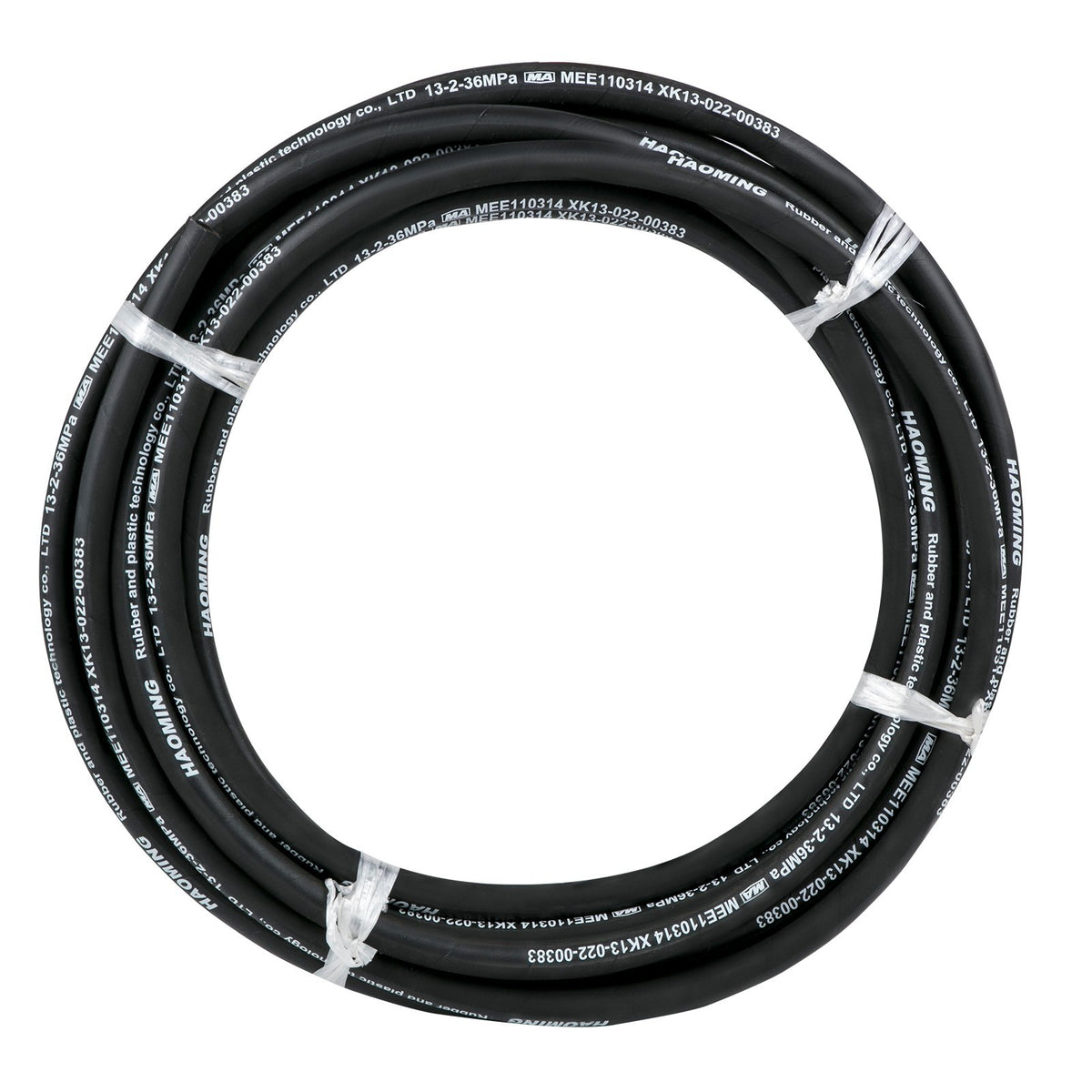 Hydraulic Hose 15m Rubber 1/2 Inch ID 5000PSI Steel Braid Flexible Oil Hose