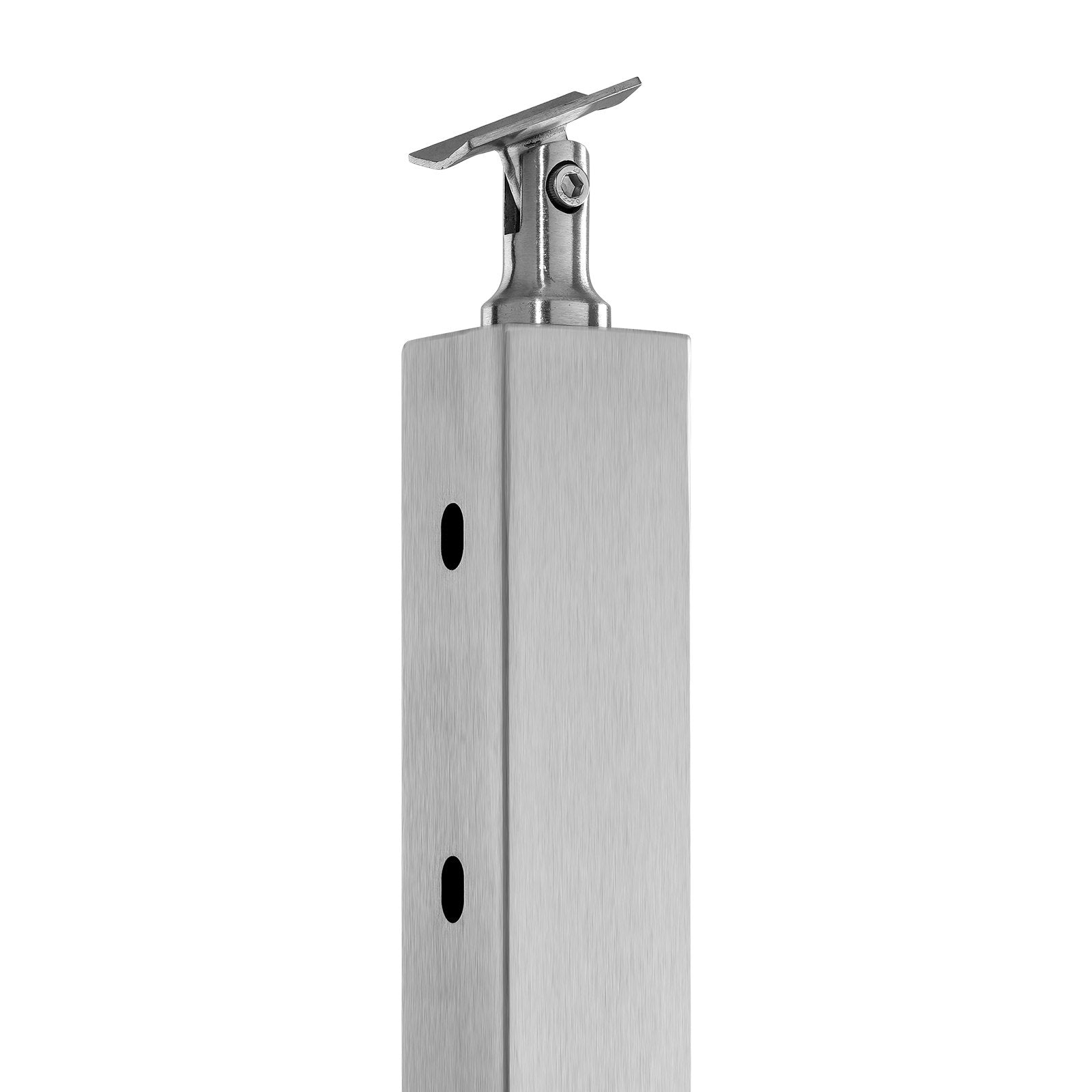 Cable Railing Post 36" Horizontal Stainless Steel Deck Post Silver