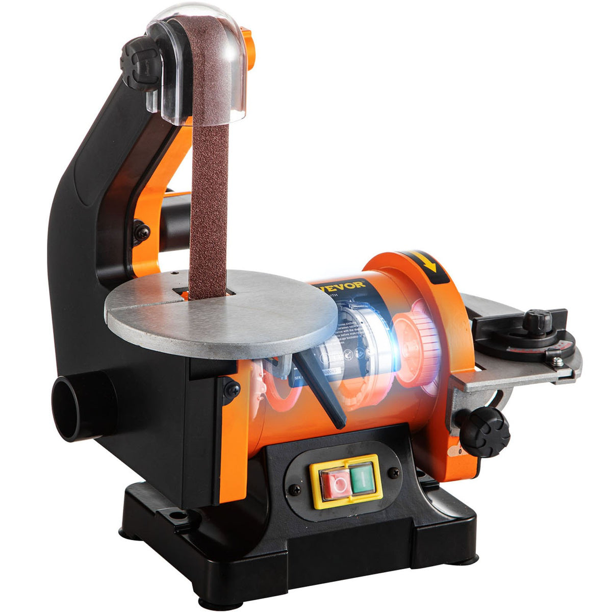 Belt Sander 300W 1x30 Inch Electric Belt & Disc Sander 2950 RPM Variable Speed