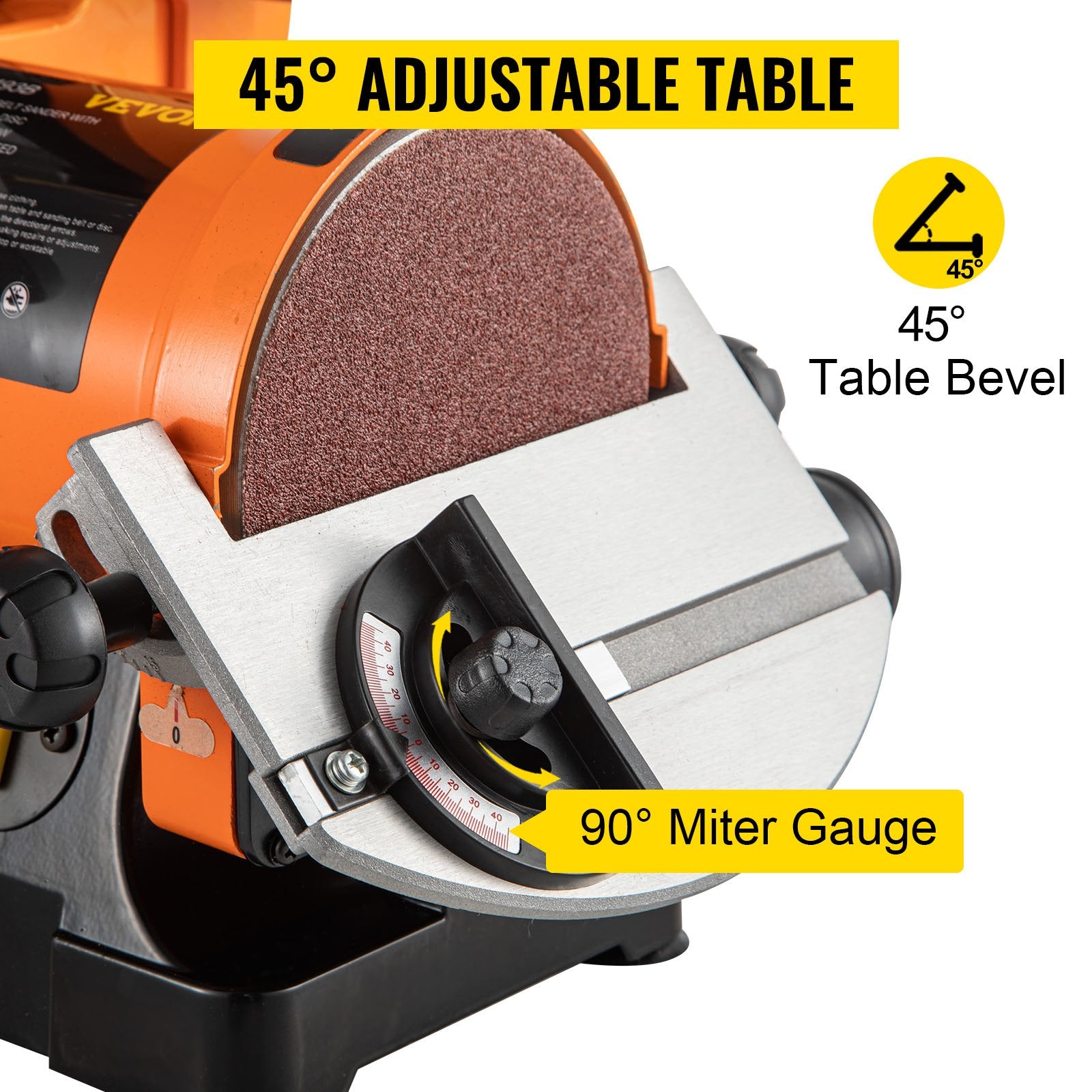 Belt Sander 300W 1x30 Inch Electric Belt & Disc Sander 2950 RPM Variable Speed